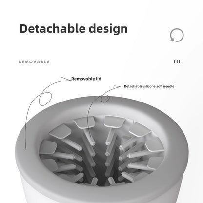 Automatic dog paw cleaning cup