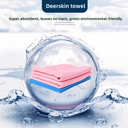 Imitation Deerskin Pet Absorbent Towel
