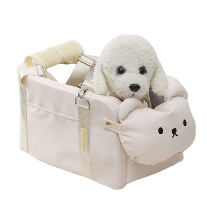 Portable Pet Travel Bag for Car and Outdoor Use