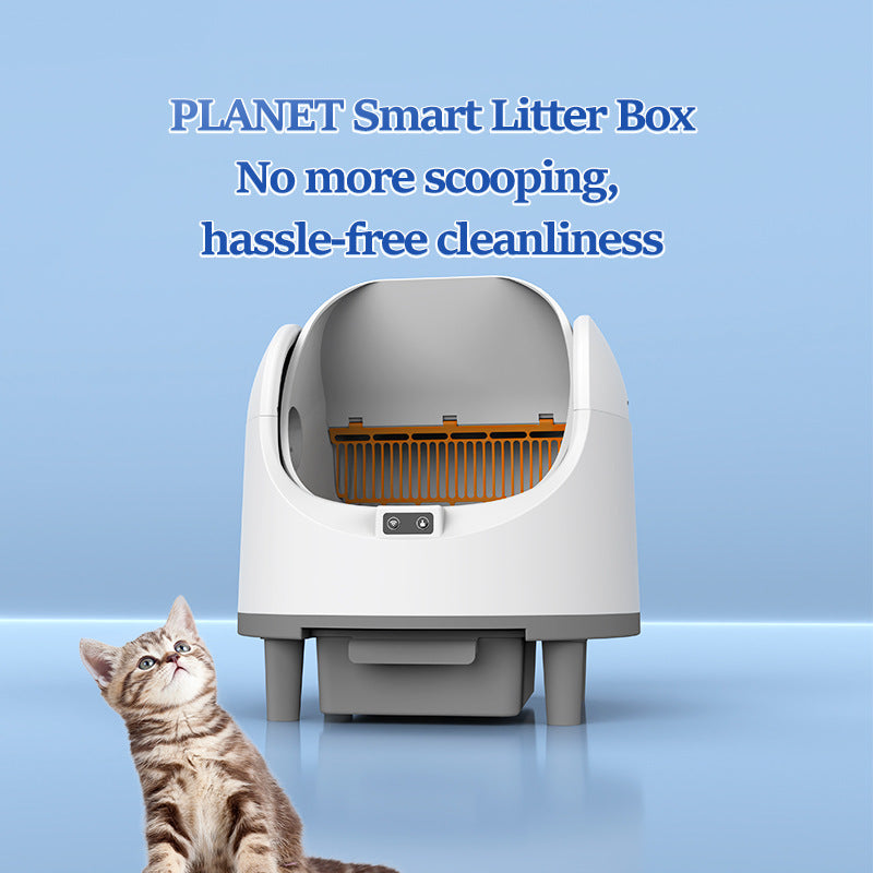 Self-cleaning automatic cat litter box with app control odor free - PetVIPco
